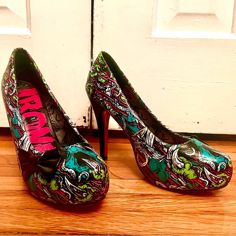 Iron Fist Monster Goth Heels